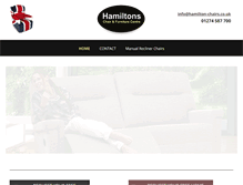 Tablet Screenshot of hamilton-chairs.co.uk